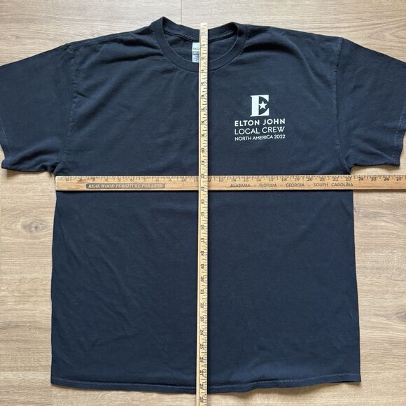 Elton John Local Crew 2022 Tour Employee Staff Exclusive Sz XL Riggers Stewards - Picture 7 of 8